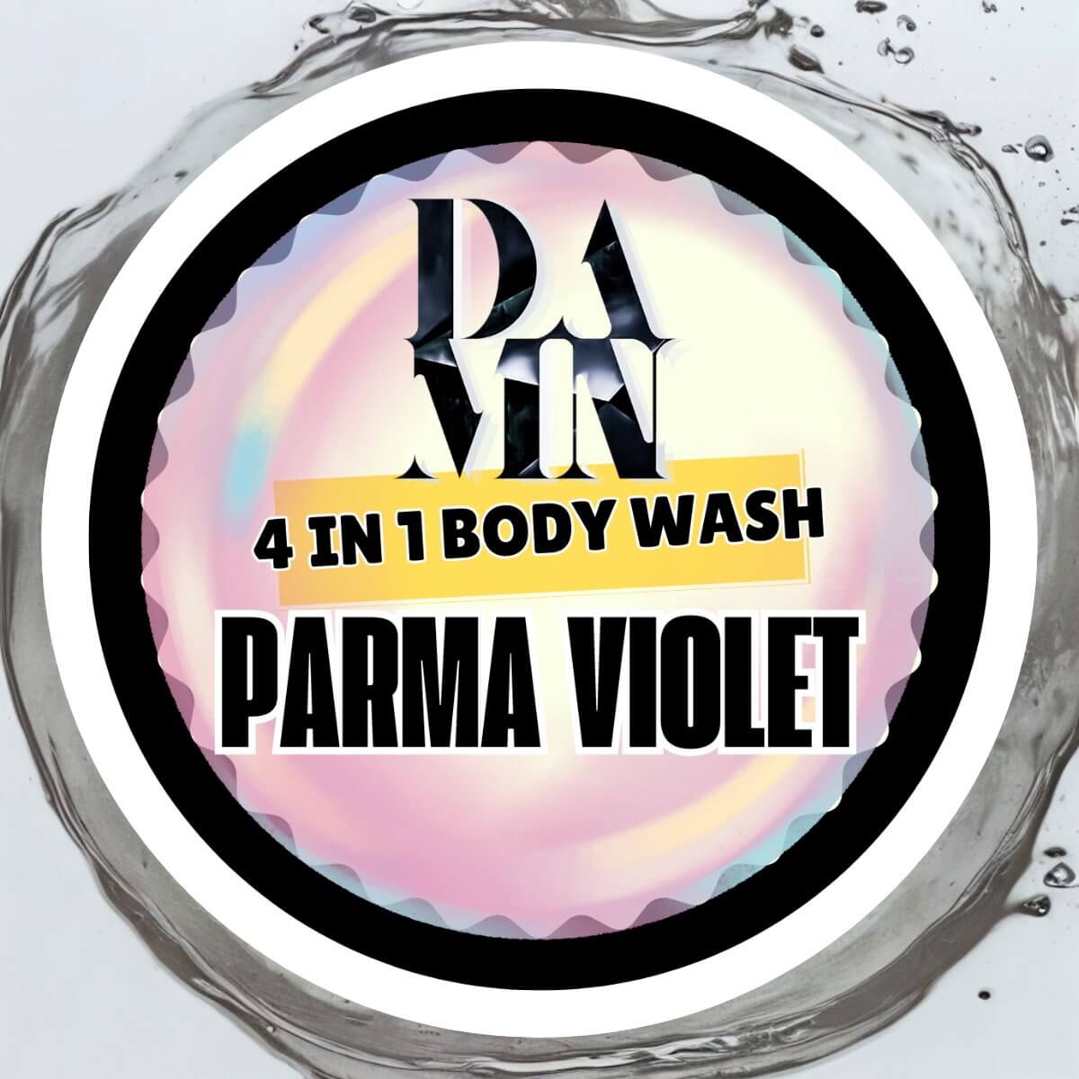 4 in 1 bubble bath and shower gel - Assessment cosmetic labelling - Sticky Print
