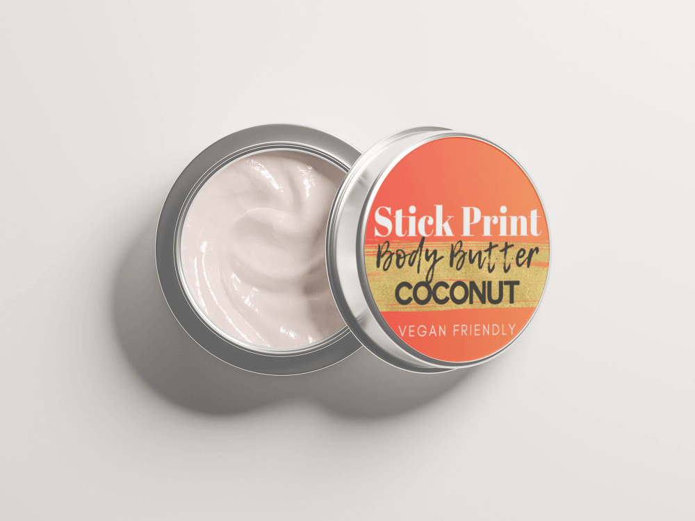 Body Butter - Assessment cosmetic labelling - Sticky Print
