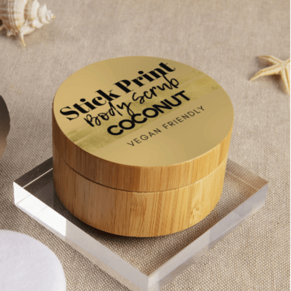 Body Scrub - Assessment cosmetic labelling - Sticky Print