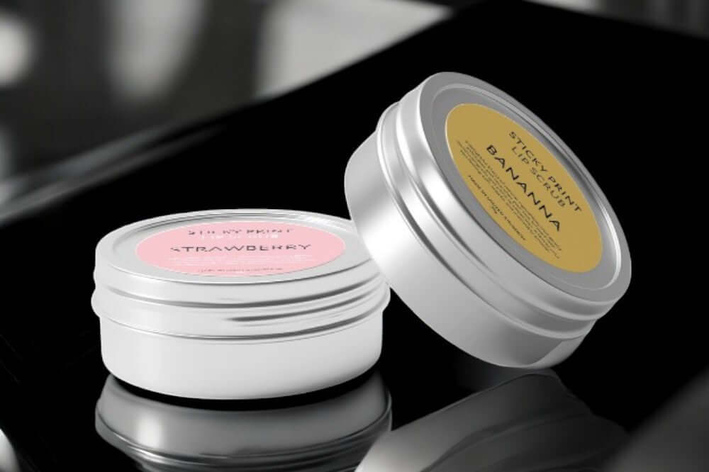 Container Labels for Aluminium Kraft or Plastic perfect glossy stickers - Sticky Print