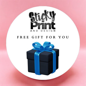 High Gloss - Round Free gift stickers - Custom Logo Free gift stickers various - Sticky Print