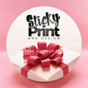 High Gloss - Round Free gift stickers - Custom Logo Free gift stickers various - Sticky Print