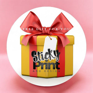 High Gloss - Round Free gift stickers - Custom Logo Free gift stickers various - Sticky Print