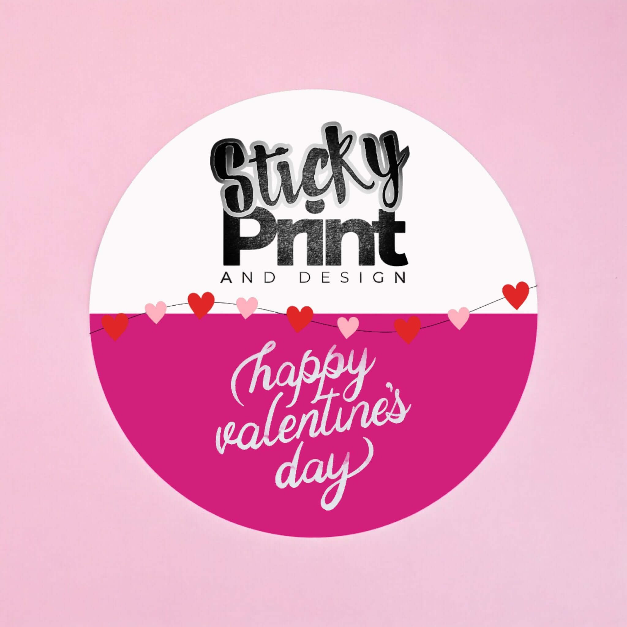 Occasions Stickers - Birthday Mothers day and more customise with your logo - Sticky Print
