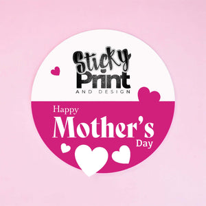 Occasions Stickers - Birthday Mothers day and more customise with your logo - Sticky Print