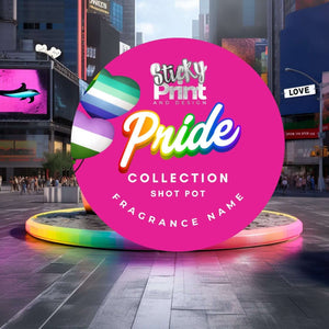 Pride Custom Collection product stickers upload logo - Sticky Print