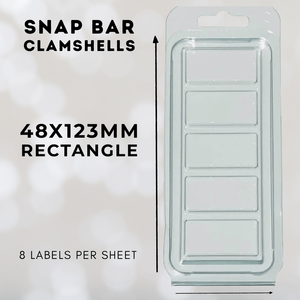 Snap Bar Labels | From £1.49 per sheet - Sticky Print