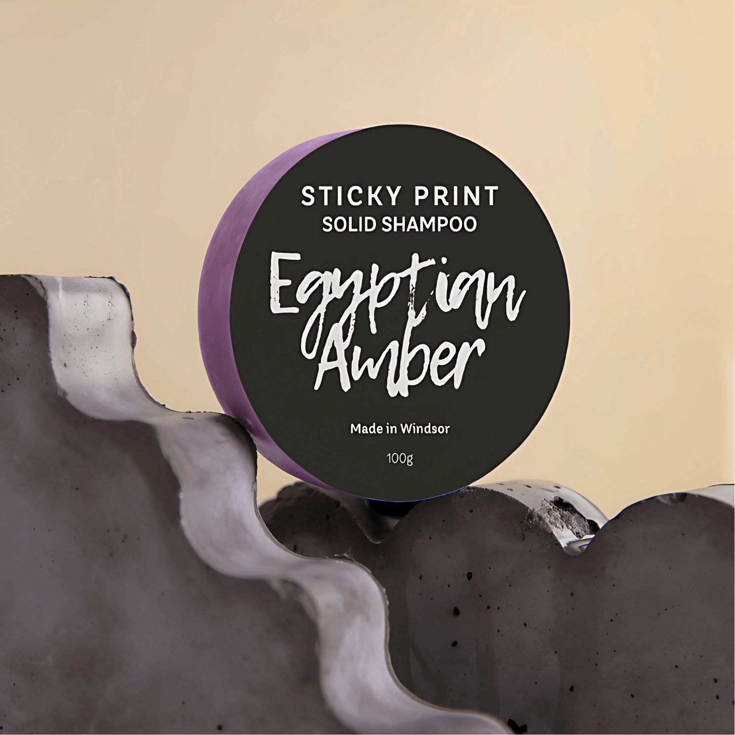 Solid Shampoo - Assessment cosmetic labelling - Sticky Print