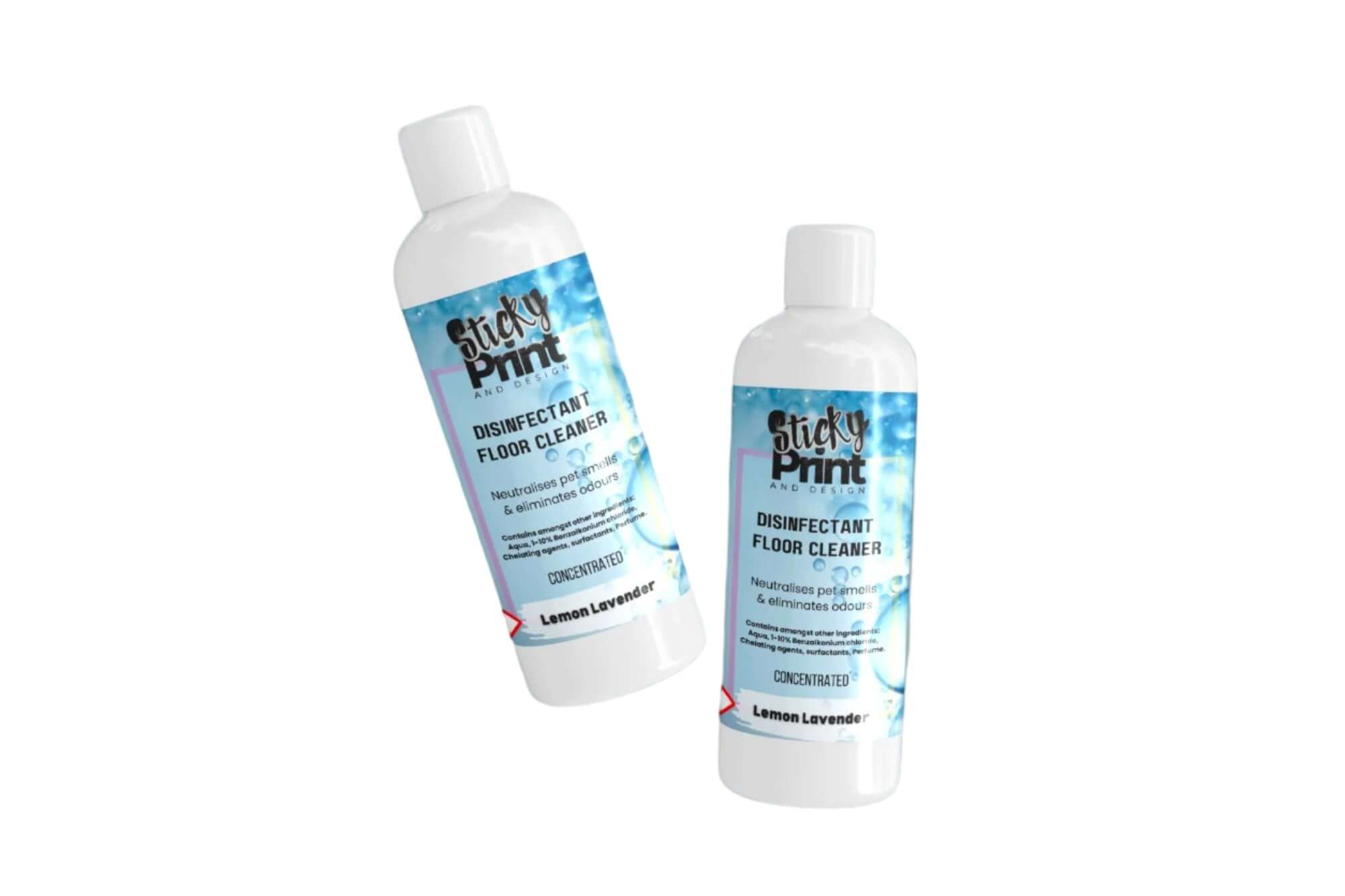 Waterproof Labels for white / Clear bottles - Sticky Print