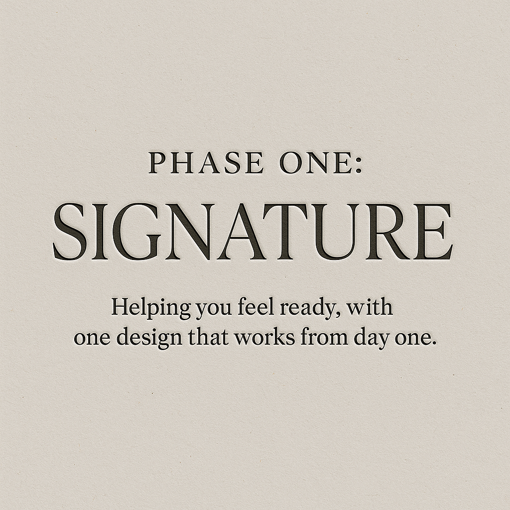 Phase One: Signature | Sticky Print Studio’s Rebrand Begins