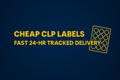 Cheap CLP Labels UK – Non-Hazardous & Alcohol-Base